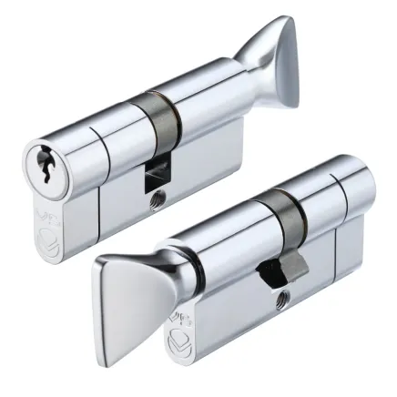 Zoo Hardware V5 70mm Cylinder and Turn Keyed to Differ - Chrome