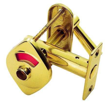 Indicator Bolt With Emergency Release - Polished Brass