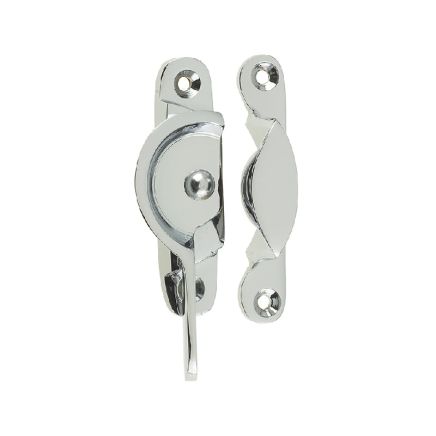 Jedo Narrow Fitch Fasteners 65mm Polished Chrome - By Frelan Hardware - JV89NPC