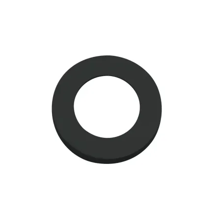 Zoo Hardware Spare round rose - Oscuro Matt Black