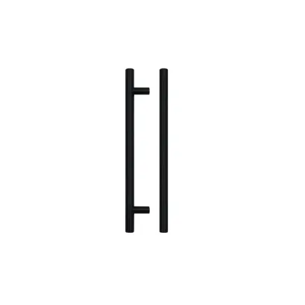 Zoo Hardware Top Drawer Fittings T Bar 160mm - Black