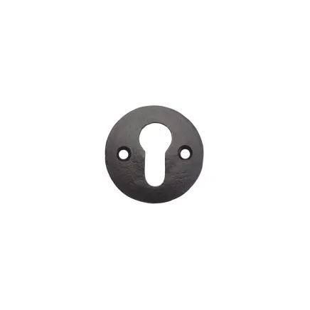 Zoo Hardware Escutcheon - Euro - 2" - Black