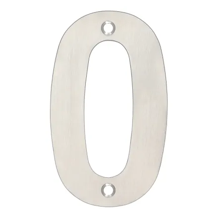 Zoo Hardware Numerals - Satin Stainless