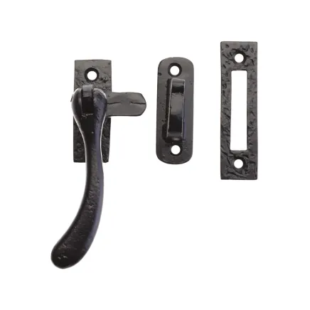 Zoo Hardware Bulb End Casement Fastener - 4" - Black