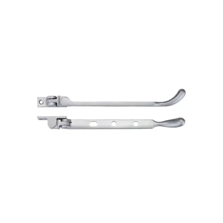 Zoo Hardware Bulb End Casement Stay - Satin Chrome