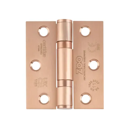 Zoo Hardware Grade 11 hinge - Tuscan Rose Gold
