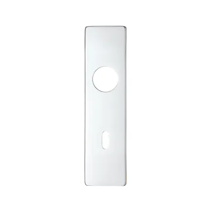Zoo Hardware Spare Push on Lock Backplate for Aluminium - Satin