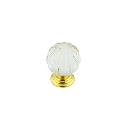 25mm PVD Pumpkin Ball Cupboard Knob - By Frelan Hardware - JH4152-25PVD