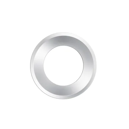 Zoo Hardware Spare Picco Lever Round Rose Pack - Polished Chrome