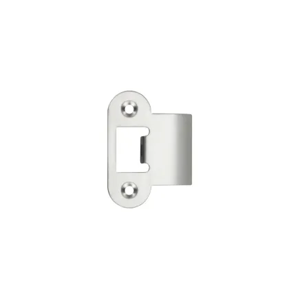 Zoo Hardware Spare Extended Radius Tongue Strikes to suit the ZTLKA and ZTLA Tubular Latches - strike only no box/screw - Stainless Steel