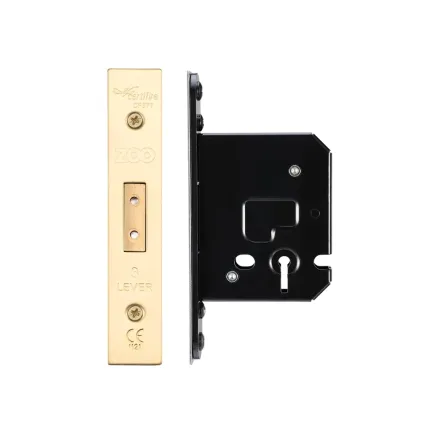 Zoo Hardware 3 Lever Dead Lock - 64mm C/W PVD Forend and Strike