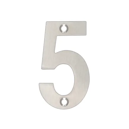 Zoo Hardware Numerals - Polished Stainless