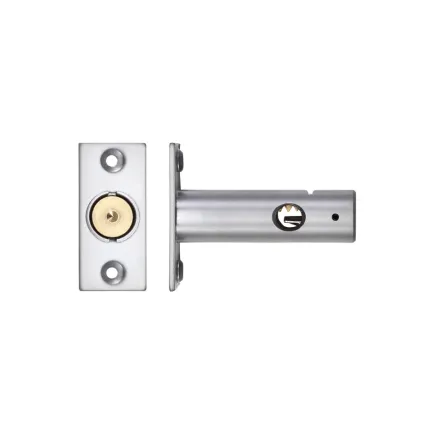 Zoo Hardware Rack Bolt 61mm - Satin Chrome