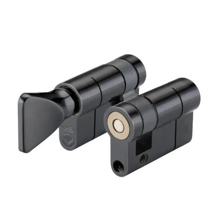 Zoo Hardware V5 40mm Euro Single Turn only - Black
