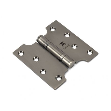 Aged Bronze 4" x 2" x 4"  Parliament Hinge (pair) ss
