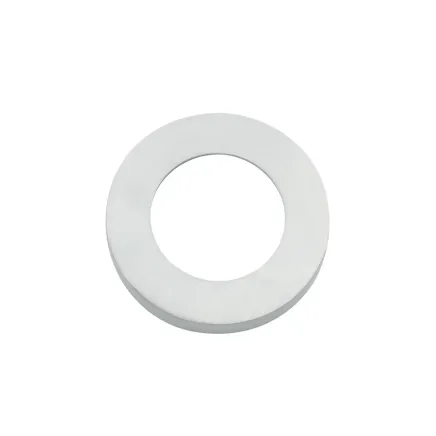 Zoo Hardware Spare round rose - Satin Chrome