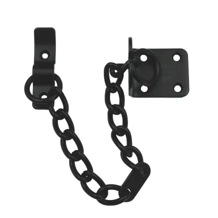 Zoo Hardware Heavy Duty Door Chain - 200mm Chain Length - Black