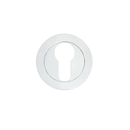 Zoo Hardware Escutcheon euro profile - Polished Chrome