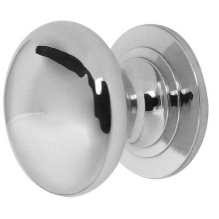 Jedo Traditional Cupboard Knobs 38mm Polished Chrome - By Frelan Hardware - JV47CPC