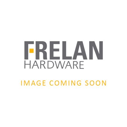 25mm Polished Chrome Faceted Glass Ball Knob - By Frelan Hardware - JH4155-25PC