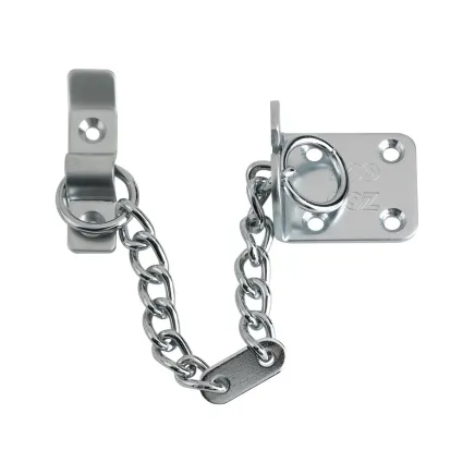 Zoo Hardware Heavy Duty Door Chain - 200mm Chain Length - Satin Chrome