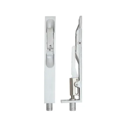 Zoo Hardware Lever Action Flush Bolt 20 x 150mm - Satin Aluminium
