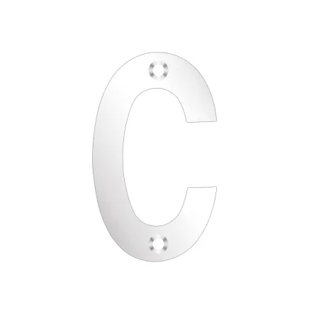 Zoo Hardware Letter - Stainless Steel