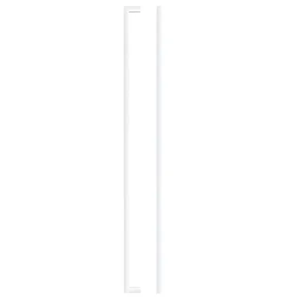 Zoo Hardware Square Block Cabinet handle 448mm CTC Polished Chrome Finish