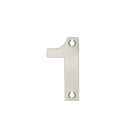 Zoo Hardware Numerals - 50mm - Polished Stainless