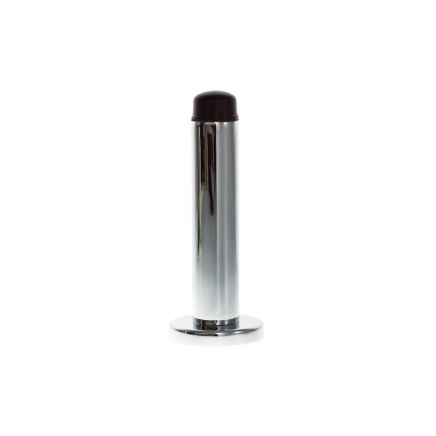 Atlantic Premium Wall Mounted Door Stop on Concealed Fix Rose - Polished Chrome