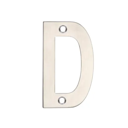 Zoo Hardware Letter - Polished Stainless