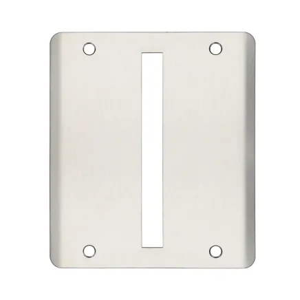 Zoo Hardware Spare double strike to suit roller dins - 130 x 150mm - Stainless Steel