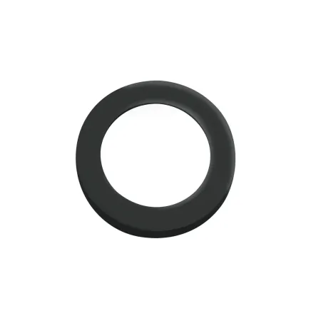 Zoo Hardware Spare round rose (turn & release) - Oscuro Matt Black