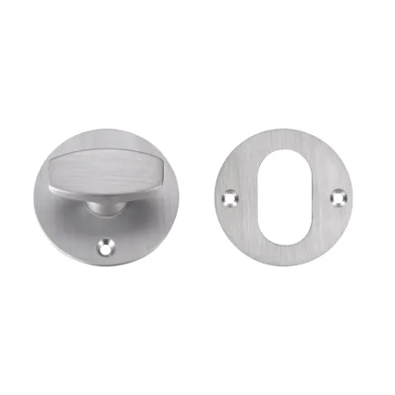 Zoo Hardware Replacement Nightlatch Turn and Escutcheon - 45x2mm Rose - Satin