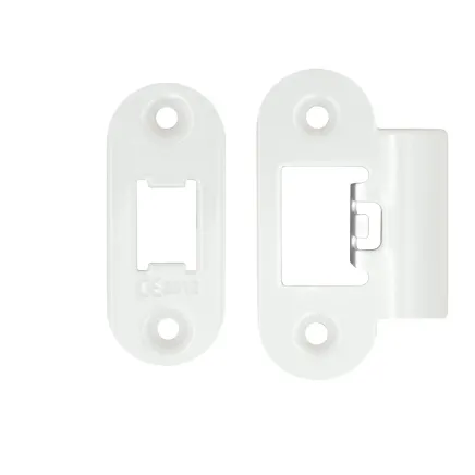 Zoo Hardware Spare Radius Acc Pk for Heavy Duty Tubular Latch - White