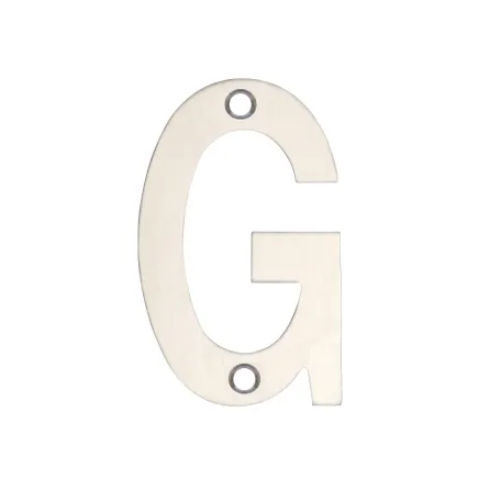 Zoo Hardware Letter - Polished Stainless