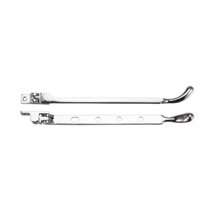 Zoo Hardware Bulb End Casement Stay - Polished Chrome