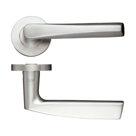 Zoo Hardware Stainless Steel Lever - Push on Rose - Grade 304 - Satin Stainless