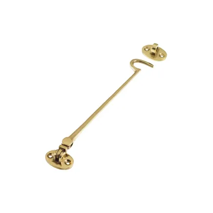 Zoo Hardware Cabin Hook (Heavyweight) 10" - Brass