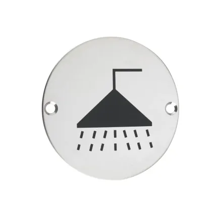 Zoo Hardware Shower - 76mm dia - Stainless Steel