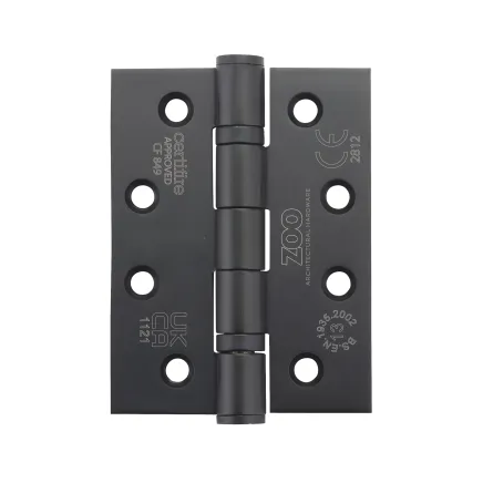 Zoo Hardware Grade 13 Ball Bearing Hinge - SS201 - CF849 - Matt Black