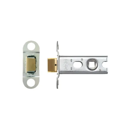 Zoo Hardware Tubular Latch (Knobs) - Architectural 45* Travel 64mm- 1 way action BODIES ONLY - Stainless Steel