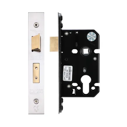 Zoo Hardware Euro Profile Sashlock - Satin Stainless