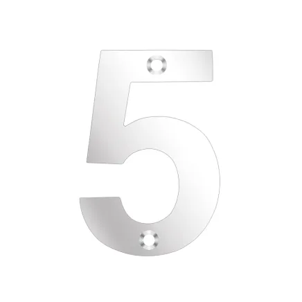 Zoo Hardware Numerals - Stainless Steel