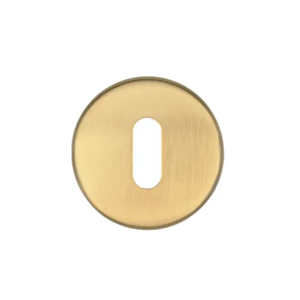 Zoo Hardware Standard Profile Escutcheon - 52 Dia - Grade 201 - PVD Satin Brass