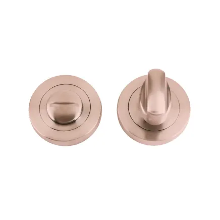Zoo Hardware Turn & release on round rose - Tuscan Rose Gold