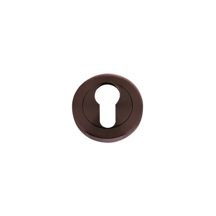 Zoo Hardware Euro profile escutcheon - Etna Bronze