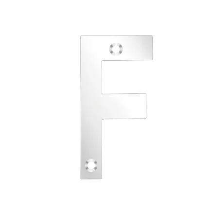 Zoo Hardware Letter - Stainless Steel