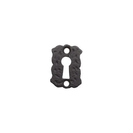Zoo Hardware Floral Escutcheon - Standard - 2" - Black