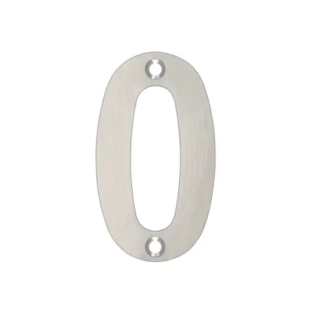 Zoo Hardware Numerals - Polished Stainless